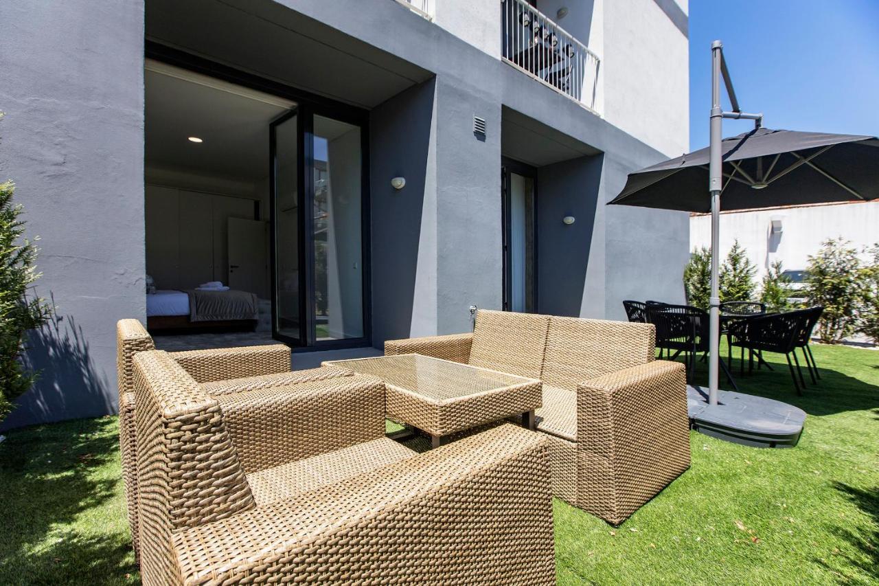 Superb 1Br Flat W/ Garden, Ac & Free Parking By Lovelystay Porto Ngoại thất bức ảnh